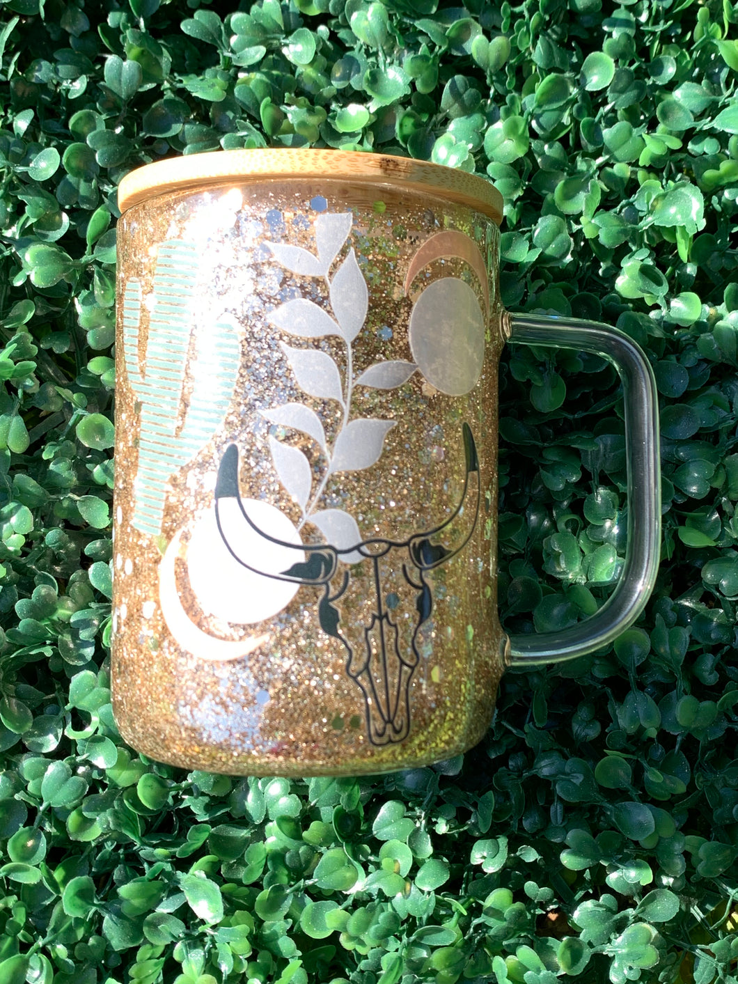 Desert Bull - Snow Globe Coffee Mug