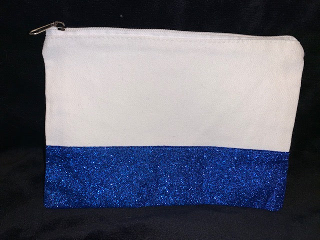 Glitter Dipped Canvas Bags