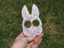 Load image into Gallery viewer, Confetti Bunny Keychain
